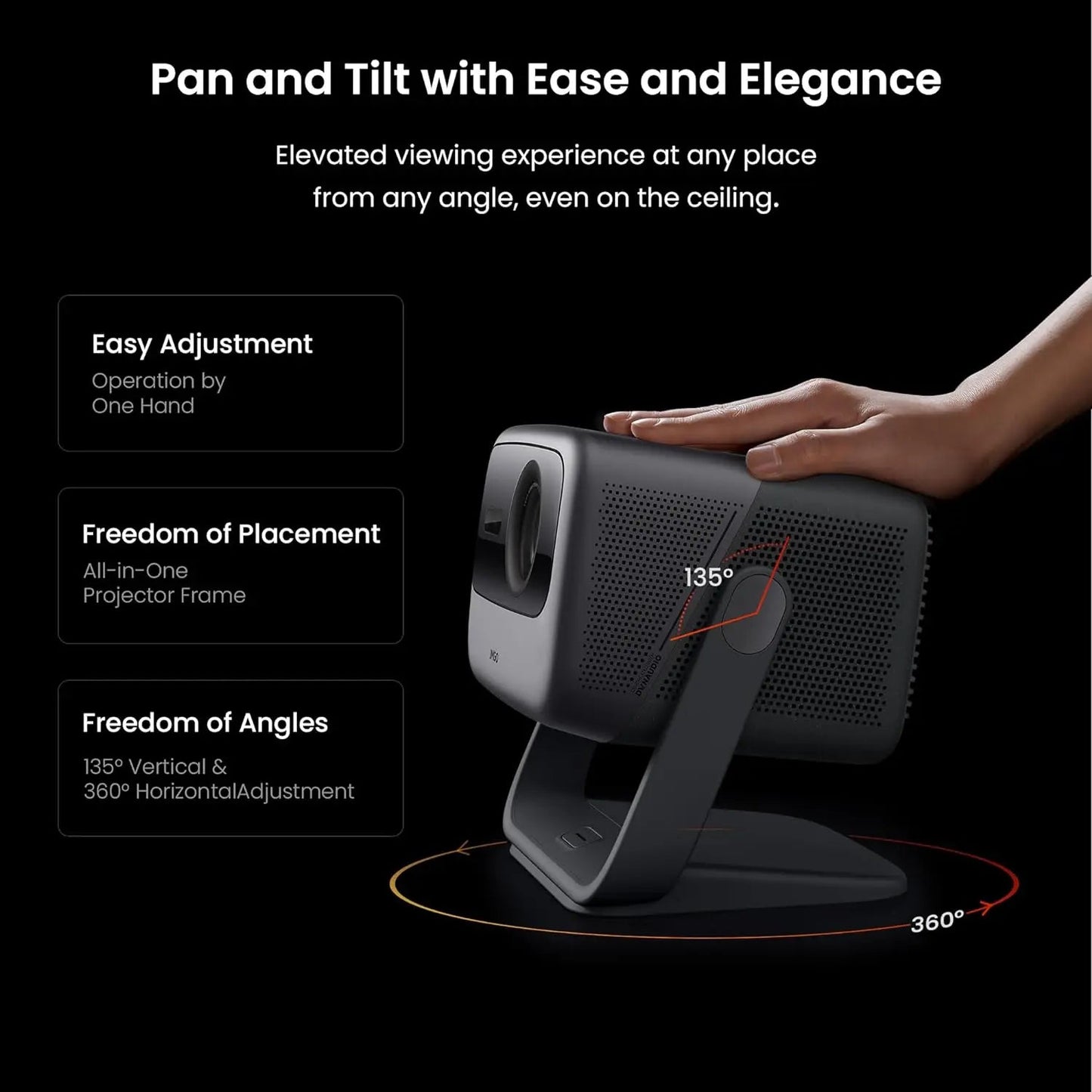 JmGo N1 4K Laser Projector